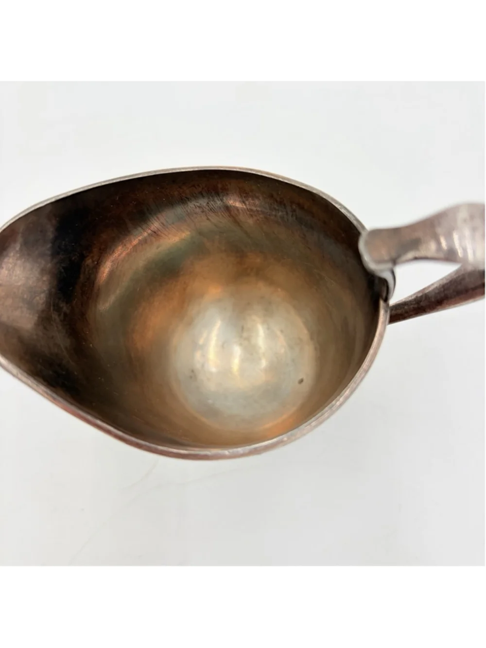 Meriden B. Company Silver Soldered Milk Creamer Syrup Pitcher 4